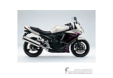 Decals for Suzuki GSX650F 2011 - White • Suzuki OEM Decals
