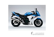 Decals for Suzuki GSX650F 2012 - Blue • Suzuki OEM Decals