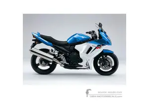 Decals for Suzuki GSX650F 2012 - Blue • Suzuki OEM Decals