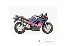 Naklejki do Suzuki GSX750F 1992 - Czarny • Suzuki Naklejki OEM