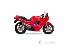 Autocollants pour Suzuki GSX750F 1992 - Rouge • Suzuki Autocollants OEM