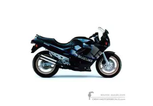 Pegatinas para Suzuki GSX750F 1993 - Negro • Suzuki Pegatinas OEM