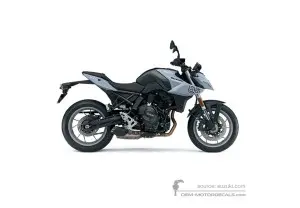 Stickers voor Suzuki GSX8S 2024 - Grijs • Suzuki OEM Stickers