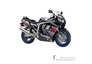 Aufkleber für Suzuki GSXR1100 1992 - Schwarz • Suzuki OEM-Aufkleber