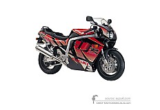 Pegatinas para Suzuki GSXR1100 1992 - Rojo • Suzuki Pegatinas OEM