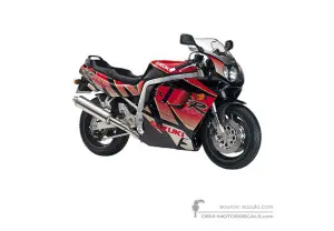 Adesivi per Suzuki GSXR1100 1992 - Rosso • Suzuki Adesivi OEM