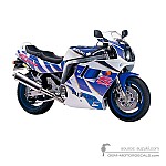 Suzuki GSXR1100 1992 - Blauw