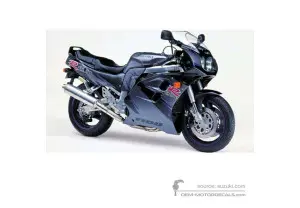 Adesivi per SUZUKI GSXR1100 1993 - Grigio • Suzuki Adesivi OEM