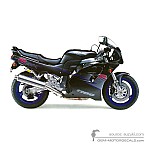 Suzuki GSXR1100 1994 - Czarny