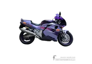 Adesivi per SUZUKI GSXR1100 1994 - Viola • Suzuki Adesivi OEM