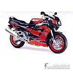 Suzuki GSXR1100 1995 - Rosso