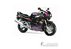 Pegatinas para Suzuki GSXR1100 1995 - Negro • Suzuki Pegatinas OEM