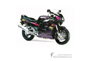 Adesivi per Suzuki GSXR1100 1995 - Nero • Suzuki Adesivi OEM