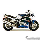 Suzuki GSXR1100 1995 - Blauw