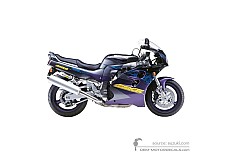 Autocollants pour Suzuki GSXR1100 1996 - Violet • Suzuki Autocollants OEM