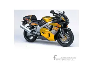 Decals for Suzuki GSXR750 1996 - Yellow • Suzuki OEM Decals