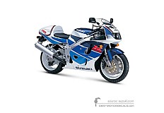 Adesivi per Suzuki GSXR750 1997 - Blu • Suzuki Adesivi OEM