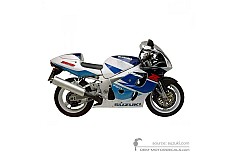 Pegatinas para Suzuki GSXR750 1998 - Azul • Suzuki Pegatinas OEM