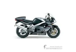 Decals for Suzuki GSXR750 1999 - Black • Suzuki OEM Decals