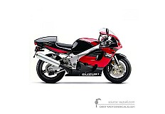 Adesivi per Suzuki GSXR750 1999 - Rosso • Suzuki Adesivi OEM