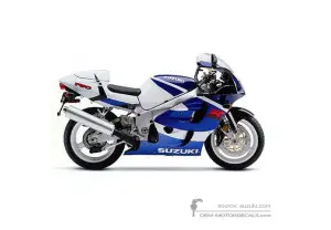 Decals for Suzuki GSXR750 1999 - Blue • Suzuki OEM Decals
