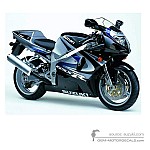 Suzuki GSXR750 2000 - Schwarz