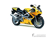 Pegatinas para Suzuki GSXR750 2000 - Negro Amarillo • Suzuki Pegatinas OEM