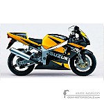 Suzuki GSXR750 2001 - Black Yellow
