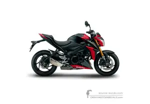 Decals for Suzuki GSXS1000 2016 - Red • Suzuki OEM Decals
