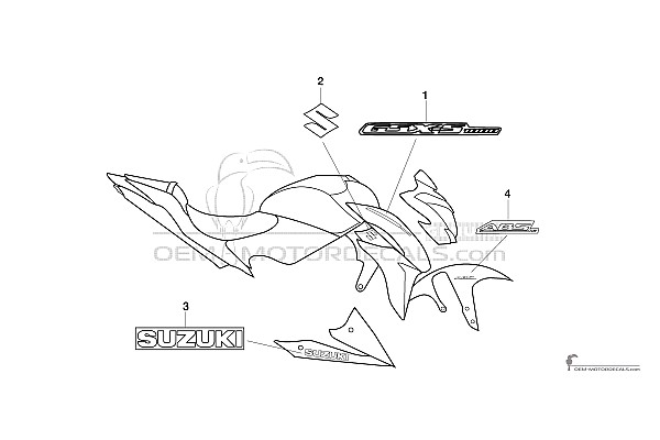 Suzuki GSXS1000 2016 - Grau