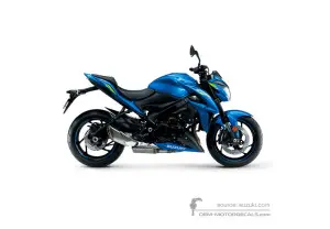 Naklejki do Suzuki GSXS1000 2019 - Niebieski • Suzuki Naklejki OEM