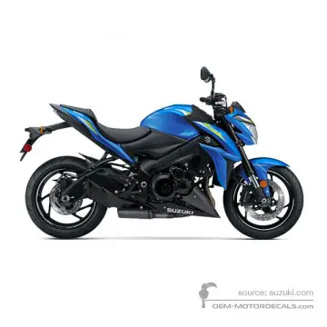 Suzuki GSXS1000 2020 - Niebieski - Metallic Triton Blue