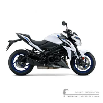 Suzuki GSXS1000 2020 - Biały - Pearl Gacier White