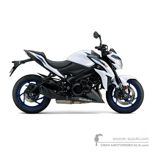 Suzuki GSXS1000 2020 - Weiss - Pearl Gacier White