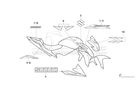Suzuki GSXS1000 2020 - Blue