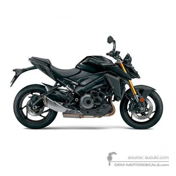 Suzuki GSXS1000 2022 - Schwarz - Glass Sparkle Black