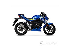 Decals for Suzuki GSXS125 2019 - Blue • Suzuki OEM Decals