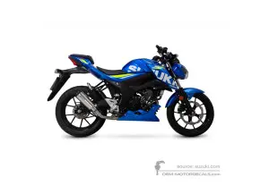 Autocollants pour Suzuki GSXS125 2019 - Bleu • Suzuki Autocollants OEM