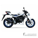 Suzuki GSXS125 2019 - Weiss