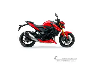 Aufkleber für Suzuki GSXS750 2017 - Rot • Suzuki OEM-Aufkleber
