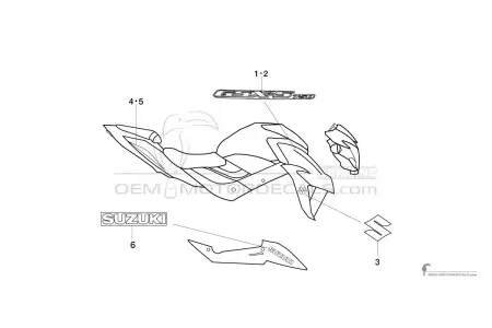 Suzuki GSXS750 2017 - Blue