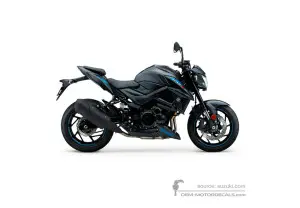 Adesivi per Suzuki GSXS750 2019 - Nero • Suzuki Adesivi OEM