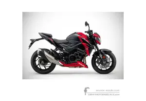 Decals for Suzuki GSXS750 2018 - Red • Suzuki OEM Decals