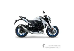 Decals for Suzuki GSXS750 2019 - White • Suzuki OEM Decals