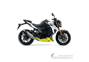 Adesivi per Suzuki GSXS750 2021 - Bianco • Suzuki Adesivi OEM