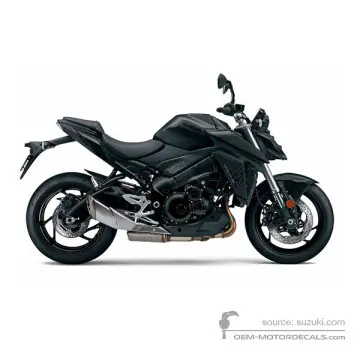 Suzuki GSXS950 2022 - Czarny - Glass Sparkle Black