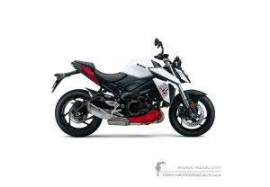 Decals for Suzuki GSXS950 2023 - White • Suzuki OEM Decals