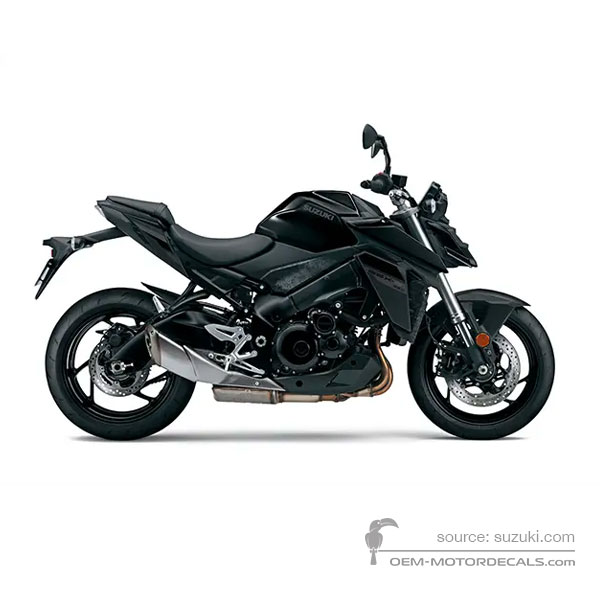 Autocollants pour Suzuki GSXS950 2024 - Noir • Suzuki Autocollants OEM