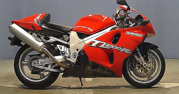 OEM Decals Suzuki TL1000R 1998 - Red • Original Stickers