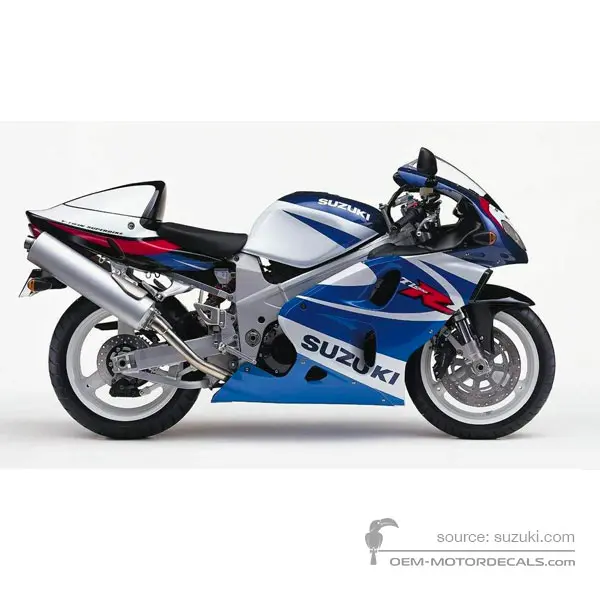 Suzuki TL1000R 2000 - Niebiesko Biały - Pearl Deep Blue / Pearl Still White